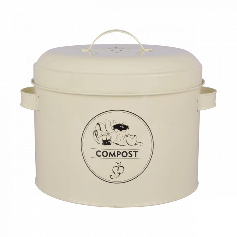 Seau à compost avec filtre - 6,3 litres - ON RANGE TOUT