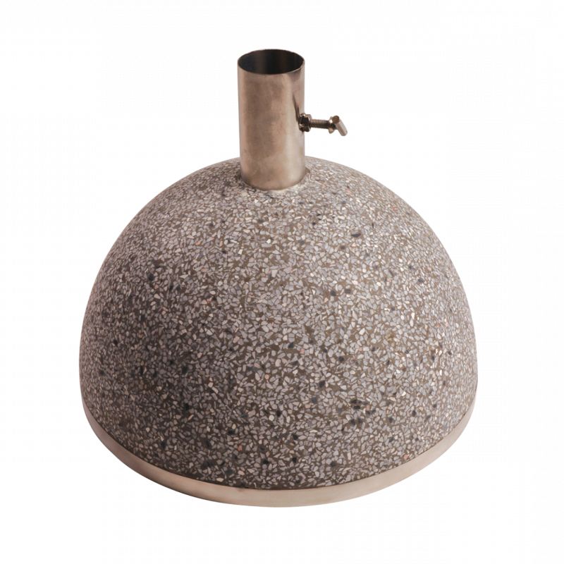 Pied de parasol en granit - D. 35,5 cm x H. 25,5 cm - Gris Pied de parasol en granit - D. 35,5 cm x H. 25,5 cm - Gris