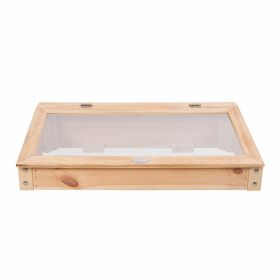 Semis bois naturel pour carré potager