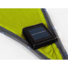 Voile d'ombrage triangulaire 3.6x3.6x3.6m avec led intégré
