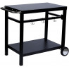 Servante SILVIO chariot extérieur pour barbecue plancha 100x50