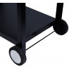 Servante SILVIO chariot extérieur pour barbecue plancha 100x50