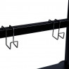 Servante SILVIO chariot extérieur pour barbecue plancha 100x50