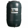 Récupérateur d'eau en forme de tonneau - PE 120 l vert noir - H81 x Ø51 cm