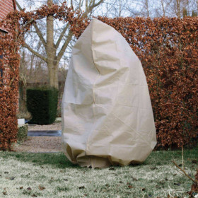 Housse d'hivernage beige, 70 g/m² - Ø150 cm x 2,00 m