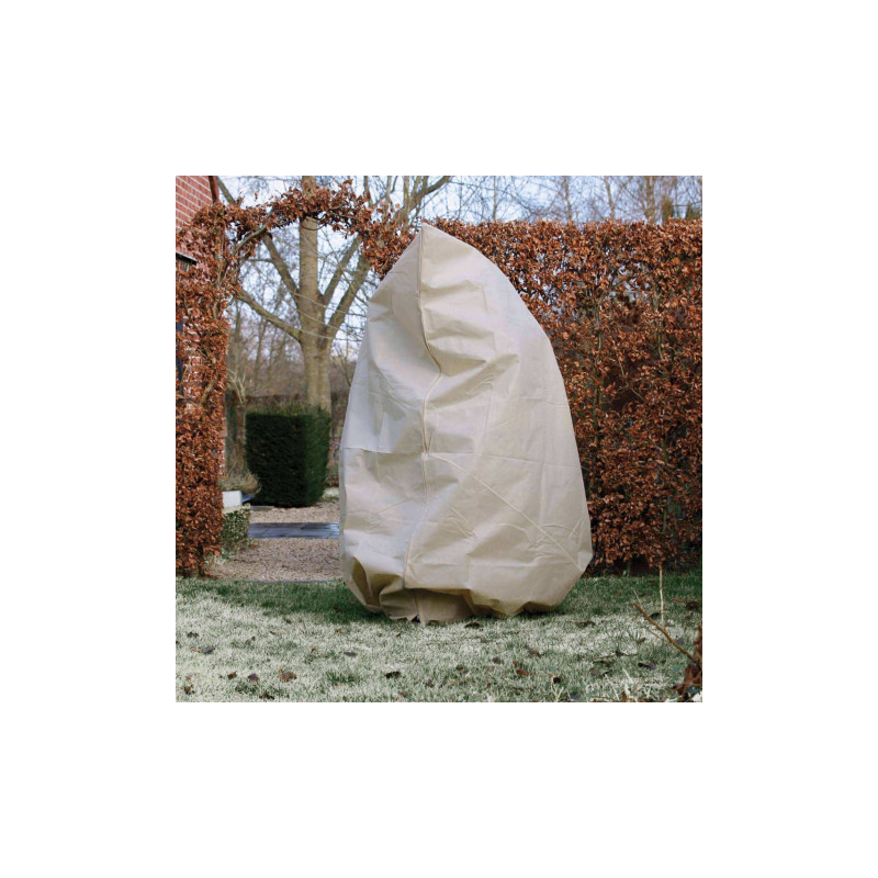 Housse d'hivernage beige, 70 g/m² - Ø150 cm x 2,00 m