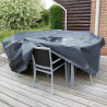 Housse de protection table ronde - H70 x Ø118 cm