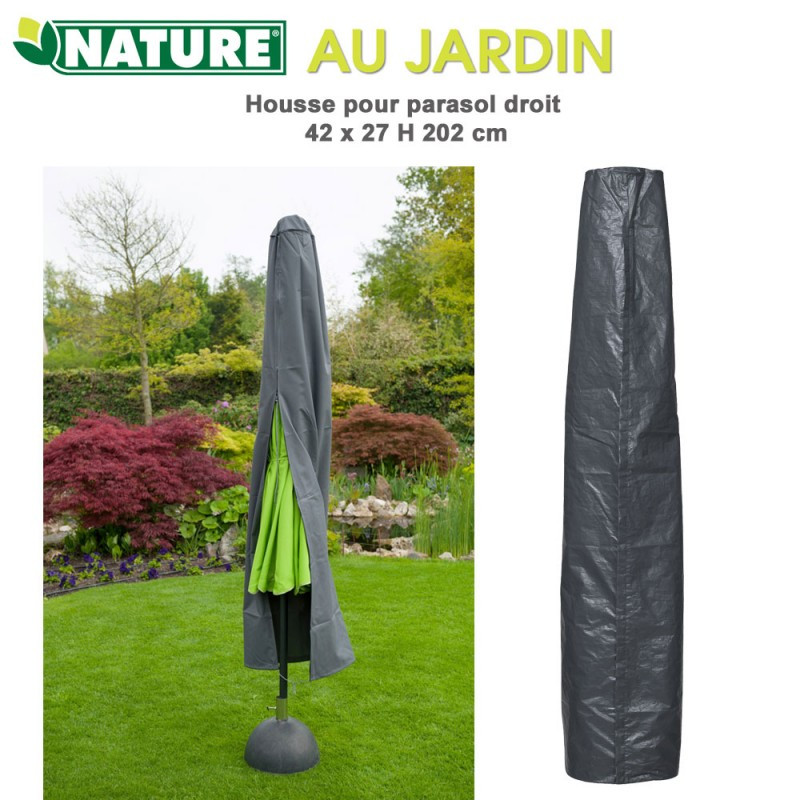 Housse de protection parasol droit - H202 x Ø27/42 cm