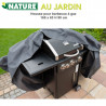 Housse de protection barbecue au gaz - H90 x 165 x 63 cm