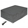 Housse de protection pour plancha - H24 x 63 x 53 cm