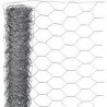 Maille hexagonale en acier galvanisé - 13 mm - 1 x 5 m