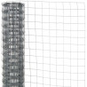 Maille carrée en acier galvanisé - 13 mm - 50 cm x 2,50 m