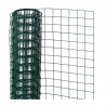 Maille carrée en acier galvanisé plastifié vert - 13 mm - 50 cm x 2,50 m