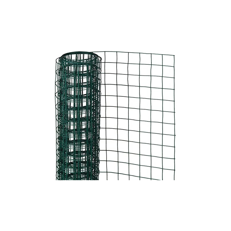 Verdemax - Rouleau De Filet Carré Vert 5mm - 1m X 5m - Pour Clôture De Balcon Et Terrasse