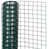 Maille carrée en acier galvanisé plastifié vert - 13 mm - 1 x 2,50 m