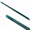 Jambe de force pour piquet T en acier galvanisé et plastifié vert pour la pose de clôture souple - H150 cm