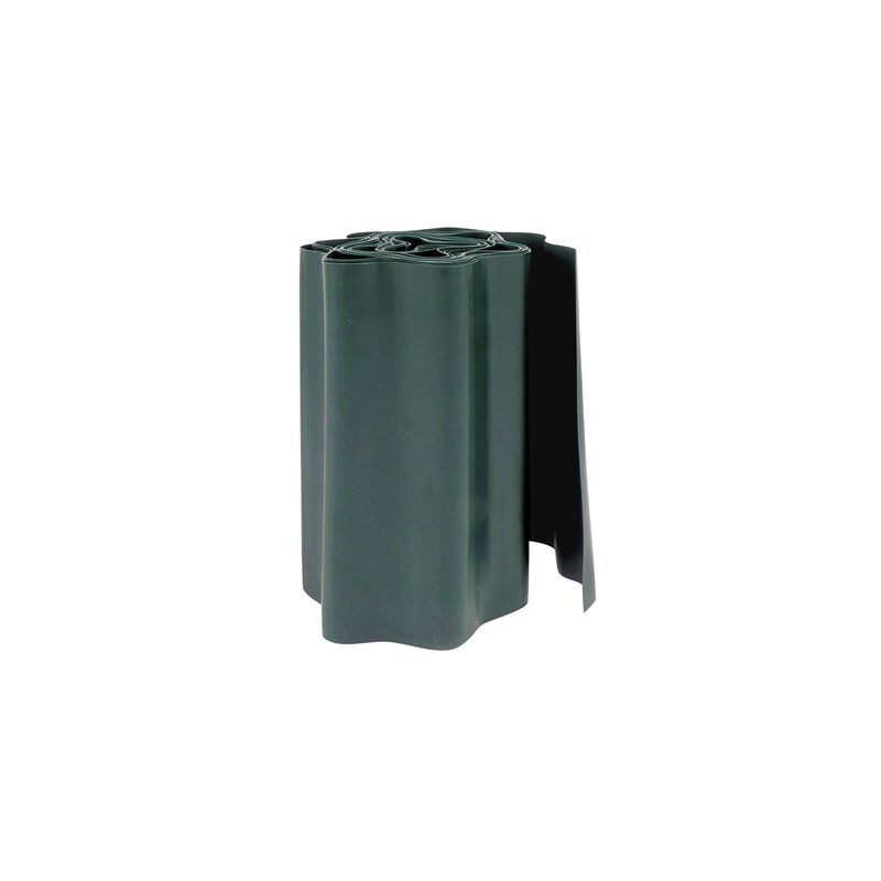 Bordure à gazon PVC vert - H25 cm x 9 m