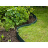 Bordure de jardin - PE recyclé, épaisseur 3 mm, vert - H15 cm x 10 m