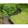 Bordure de jardin - PE recyclé, épaisseur 3 mm, noir - H15 cm x 10 m