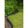 Bordure de jardin - PE recyclé, épaisseur 3 mm, gris - H15 cm x 40 m