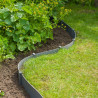 Ancres pour Bordure de jardin - PP recyclé, gris - H19,5 x 1,9 x 1,8 cm - 10 x