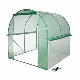 Serre de jardin - tube & connecteur galva - H200 x 200 x 200 cm 4,0 m²