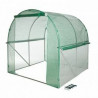 Serre de jardin - tube & connecteur galva - H200 x 200 x 200 cm 4,0 m²