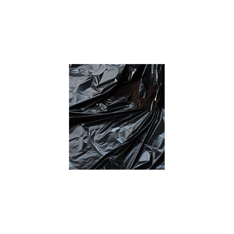 Film de paillage toutes cultures - LDPE noir, 30µ - 1,40 x 5 m