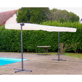 PER 2535 M  / 
Pergola marquise toile extensible 250 x 350 x 220 cm 