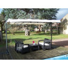 PER 2535 M  / 
Pergola marquise toile extensible 250 x 350 x 220 cm 