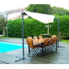 PER 2535 M  / 
Pergola marquise toile extensible 250 x 350 x 220 cm 