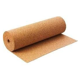 Rouleau liège et gomme pour sous-couche isolante sol - épaisseur 10 mm  rouleau de 6 m² - 14/10