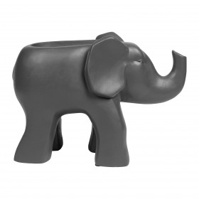 Pot éléphant animal Gris 58.5 x 26 x 42 cm