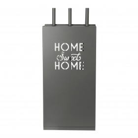 Serviteur de cheminée 69cm HOME SWEET HOME (pelle, pince, tisonier, balai)