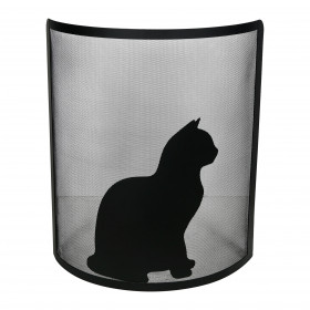 Pare-poêle 85 x 70 x 24.5 cm DECO CHAT