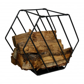 Range-bûches 51 x 58 x 37 cm DESIGN