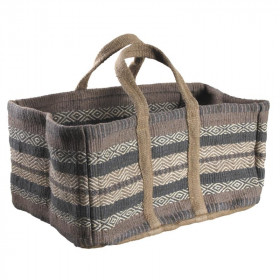 TRIOM Panier à bûches et sac à bûches Bois de Chauffage Porte