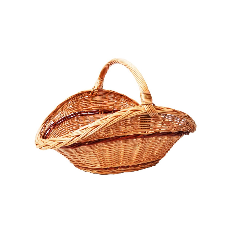 Panier à bûches forme papillon