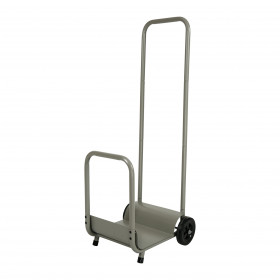 Chariot porte-bûches acier 120 x 47 x 43 cm