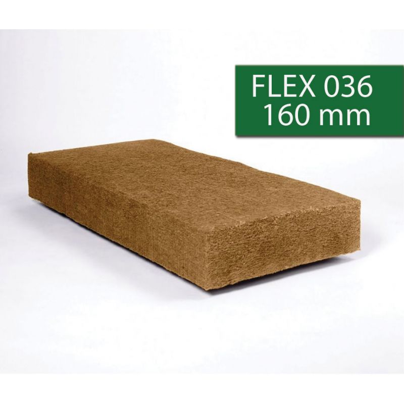 STEICOflex 036 1220x565 panneaux isolants laine de bois 160mm R4.4