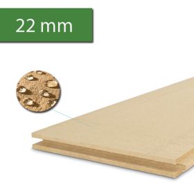 STEICO universal 22mm Nouveau format 2230x600mm A104 rainure et languette R0,45