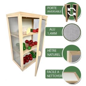 Garde-Manger en bois 90cmX60cm37cm