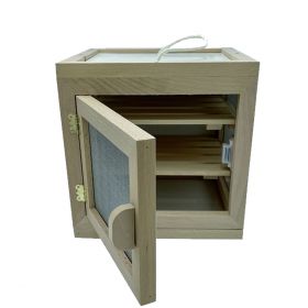 Garde-Manger en bois 29cmX29cmX26cm 