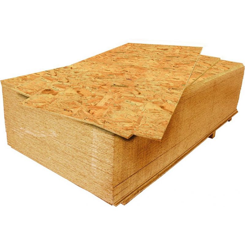 Panneau de contreventement OSB 3 | Bords droits | Ep. 10mm | Format  2500x1250mm