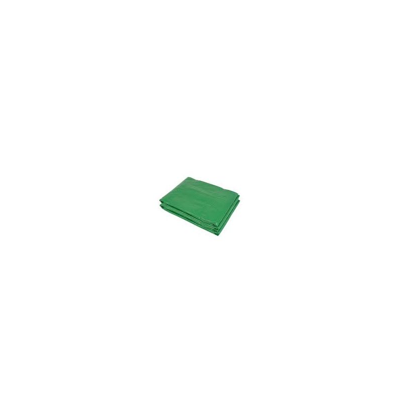 Bâche Plastique Polyéthylène 2x2 M – Épaisseur 360 G, Imperméable, Résistante – Pour Jardin, Chantier, Protection - 13