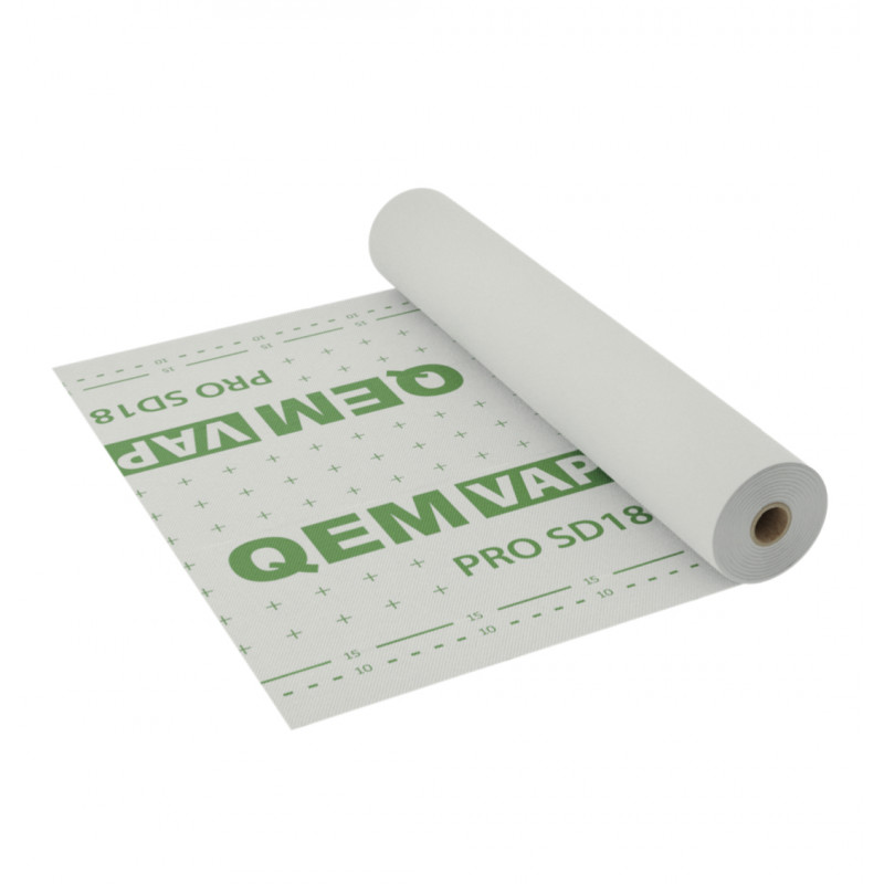 ▷ Pare Vapeur QEM HYGROV+ Eco F18 90 Long 50m (75m²) au meilleur prix - Frein vapeur ▷ Pare Vapeur QEM HYGROV+ Eco F18 90 Long 50m (75m²) au meilleur prix - Frein vapeur