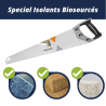 ▷  Scie BAHCO pour isolant chanvre, lin, fibre de bois + Affuteur au meilleur prix -  Accessoires isolation intérieure