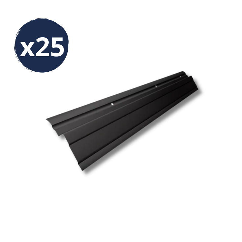 Barre Murale Orac Decor LUXXUS P8050 - Stuc, Profil Résistant Aux Chocs, 2 Mètres, Blanc