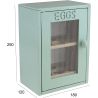 Armoire à oeufs en bois - Egg Cabinet boite à oeuf en bois jusqu'à 12 oeufs - Eviter le plastique et ranger vos oeufs dans cette