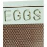 Armoire à oeufs en bois - Egg Cabinet boite à oeuf en bois jusqu'à 12 oeufs - Eviter le plastique et ranger vos oeufs dans cette